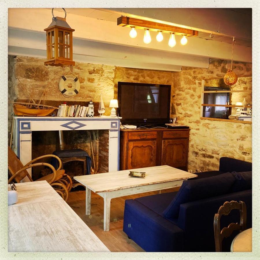 Authentique Maison De Pecheur Au Coeur D'Un Hameau Крозон Екстериор снимка