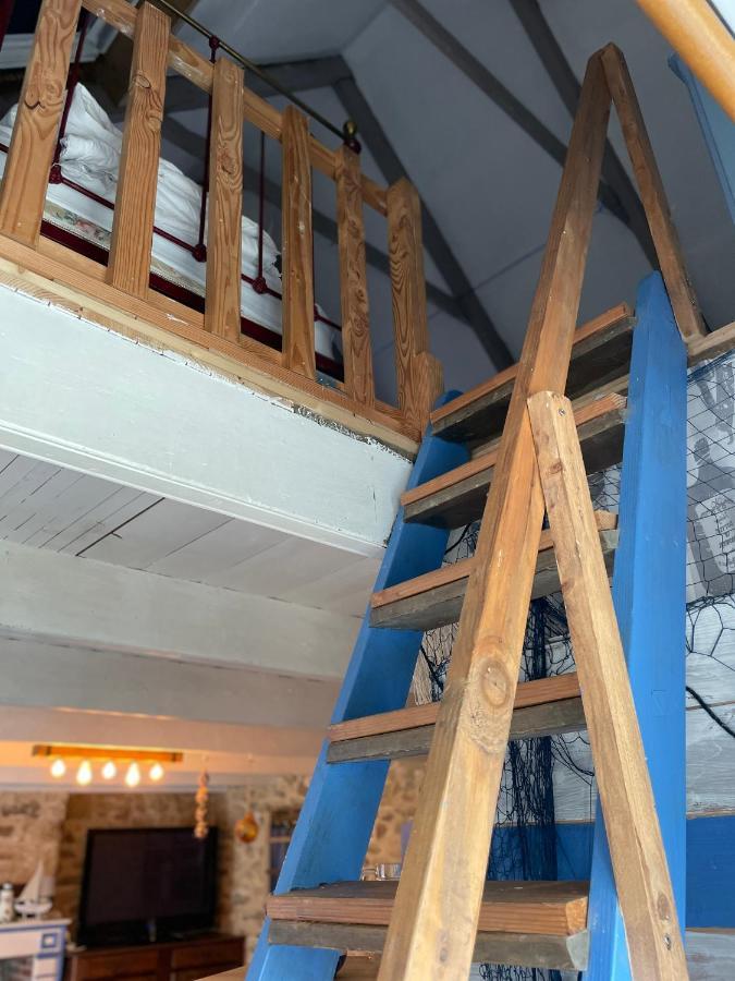 Authentique Maison De Pecheur Au Coeur D'Un Hameau Крозон Екстериор снимка
