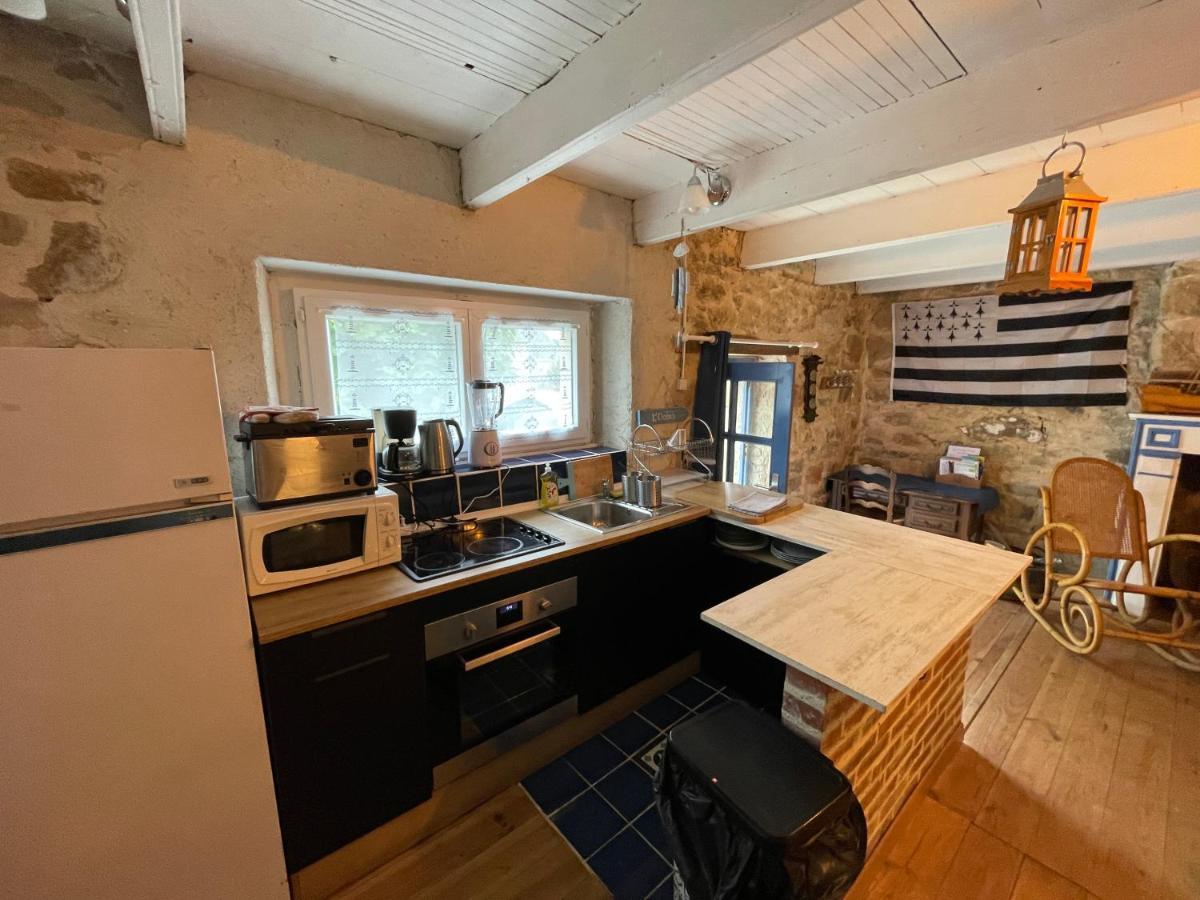 Authentique Maison De Pecheur Au Coeur D'Un Hameau Крозон Екстериор снимка