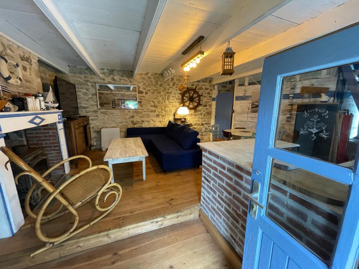 Authentique Maison De Pecheur Au Coeur D'Un Hameau Крозон Екстериор снимка